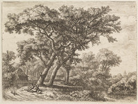 TvB G 3414
<br/>
Twee rustende jagers
<br/>
<em>Waterloo, Anthonie, (1609-1690)</em>